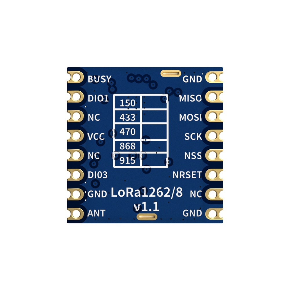 G-NiceRF(思为无线)SX1262芯片 CE-RED认证868MHz LoRa模块 LoRa1262