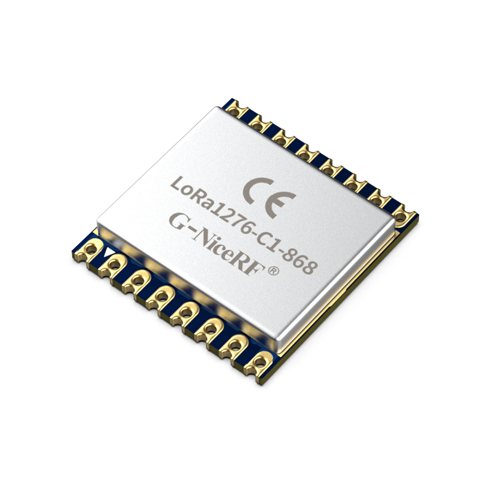 G-NiceRF(思为无线)CE-RED认证 SX1276芯片 868MHz LoRa模块 LoRa1276-C1