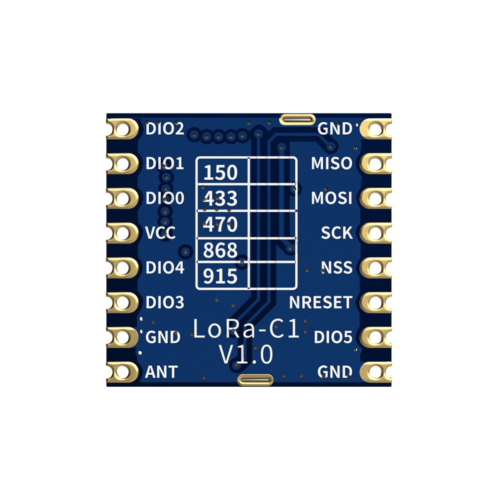 G-NiceRF(思为无线)SX1278芯片 100mW LoRa无线通信模块 433/490MHz LoRa1278-C1
